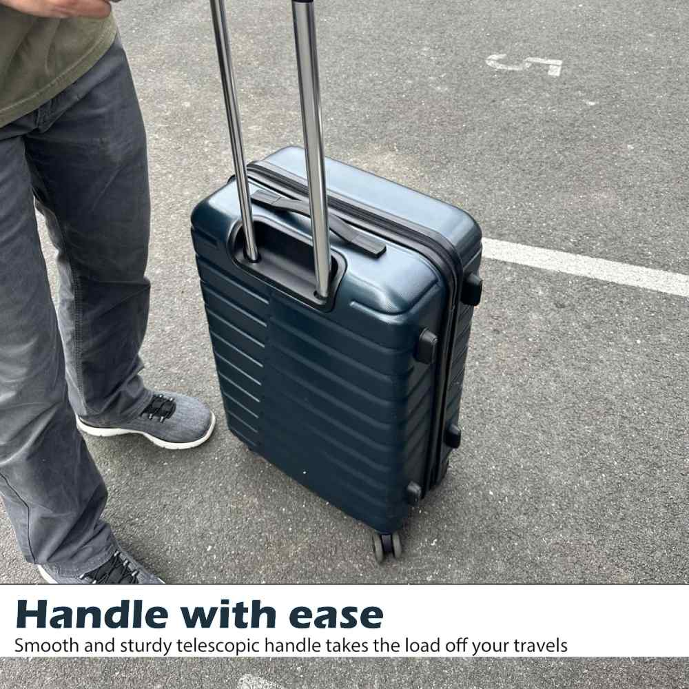 Hard Shell Luggage Sets (Grey): image 7