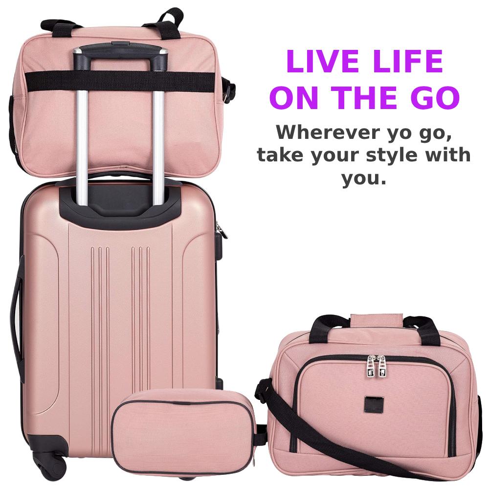 Suitcases Hard Shell Set (Lilac): image 5