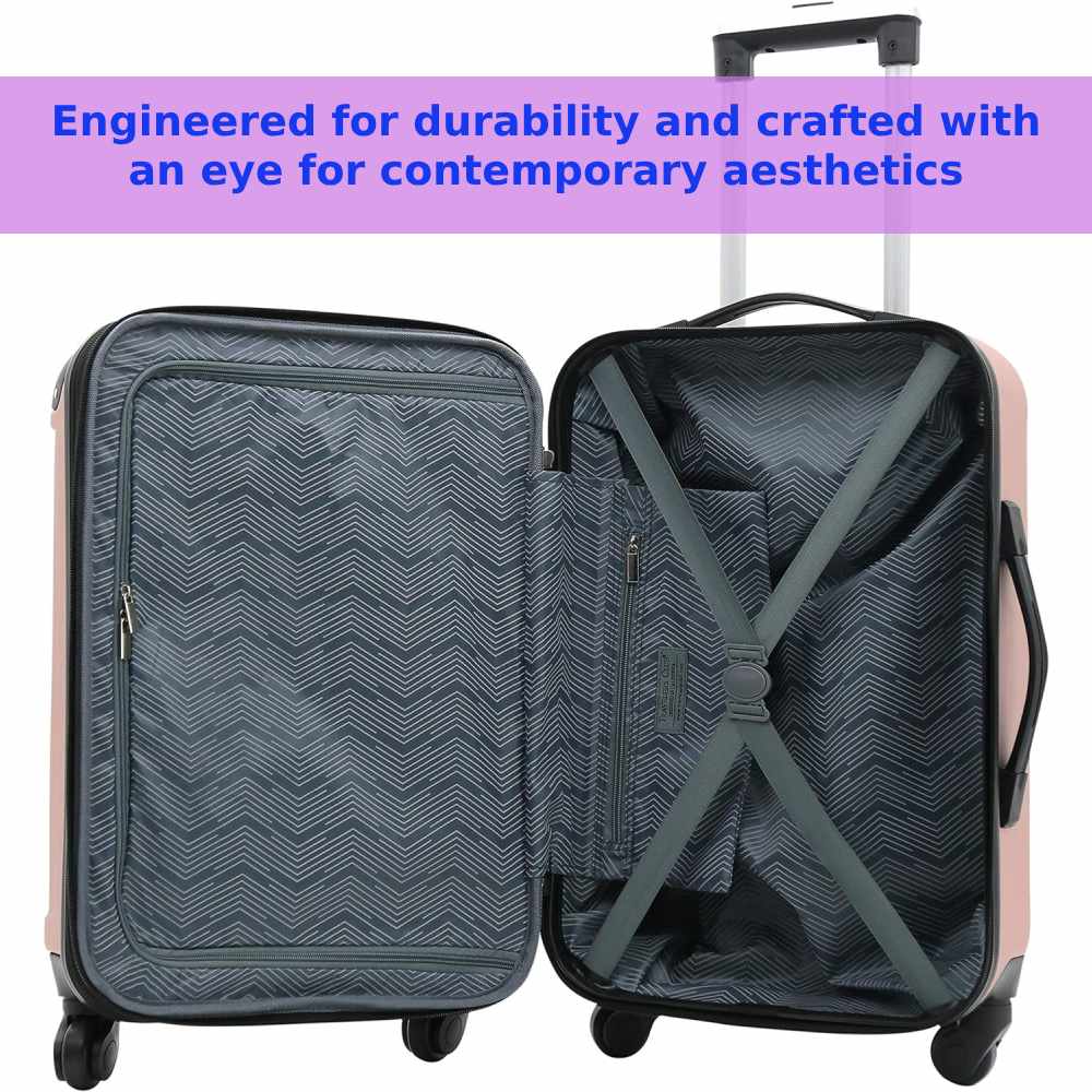 Suitcases Hard Shell Set (Lilac): image 6